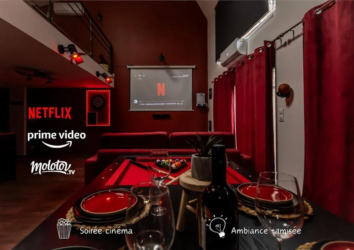 Privatize 3 Lofts 300 M2 & Games Bar By Loft Urban Apartment Saint-Etienne  Saint-Etienne (Loire)