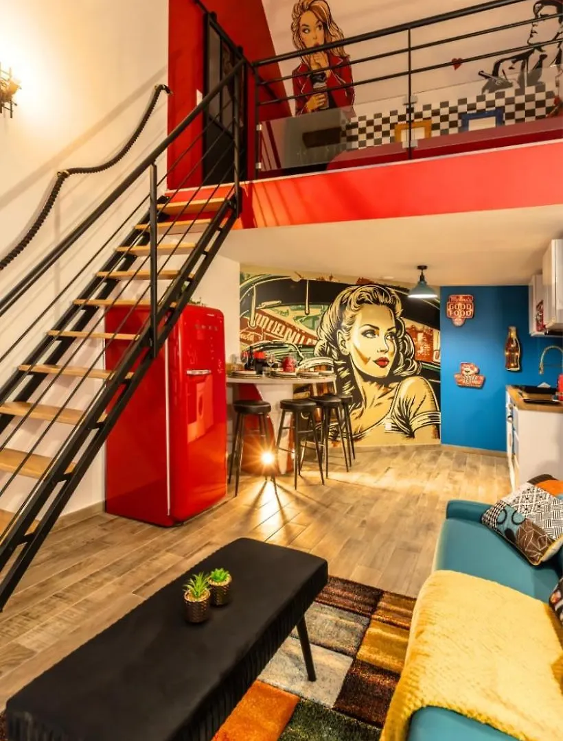 Privatize 3 Lofts 300 M2 & Games Bar By Loft Urban Apartment Saint-Etienne  0*, Saint-Etienne (Loire)