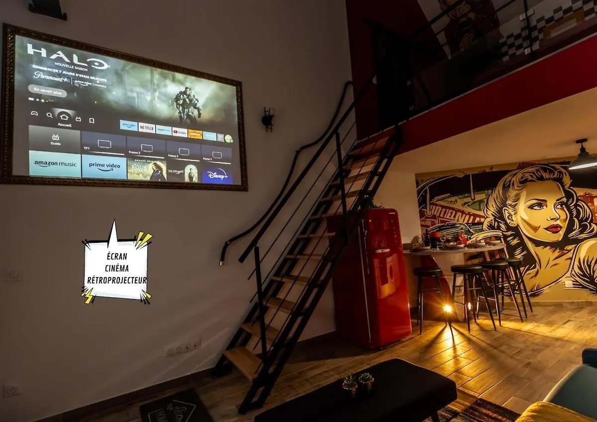 Privatize 3 Lofts 300 M2 & Games Bar By Loft Urban Apartment Saint-Etienne  0*, Saint-Etienne (Loire) France